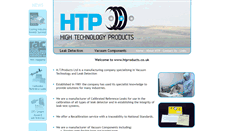Desktop Screenshot of htproducts.co.uk